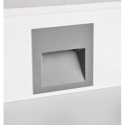LED Utomhus Trappljus Q7 LED/3W/230V IP44