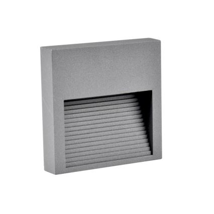LED Utomhus Trappljus Q9 LED/3W/230V IP44