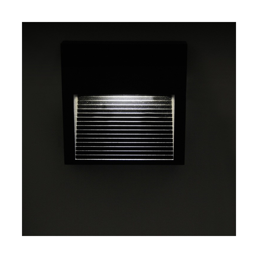 LED Utomhus Trappljus Q9 LED/3W/230V IP44