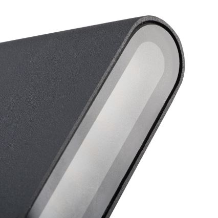 LED Utomhus Väggbelysning GARTO LED/8W/230V grafit