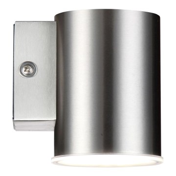 LED Utomhus Väggbelysning NIVERO LED/6.5W IP44 matt krom