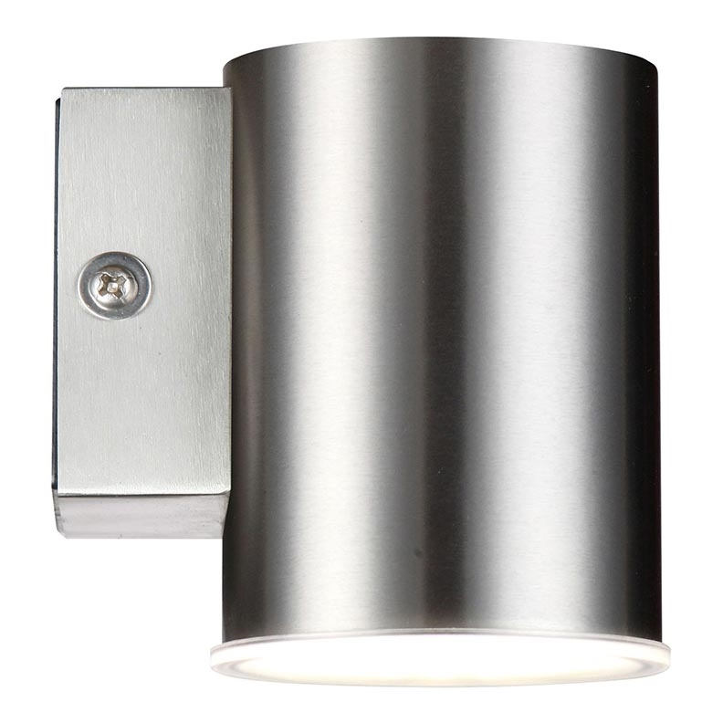 LED Utomhus Väggbelysning NIVERO LED/6.5W IP44 matt krom