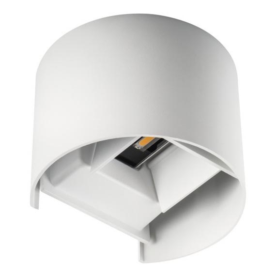 LED Utomhus Väggbelysning REKA LED/7W/230V IP54 vit