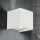 LED Utomhus Vägglampa CUBE 2xLED/3W/230V IP54 vit