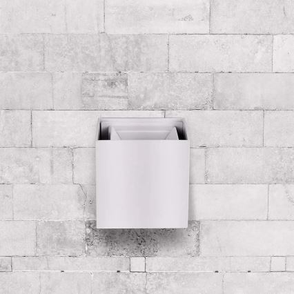 LED Utomhus Vägglampa LED/11W/230V 4000K IP65 vit