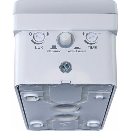 LED Dimbar utomhus vägglampa med rörelse- och skymningssensor LED/12/15/20W/230V IP65 vit