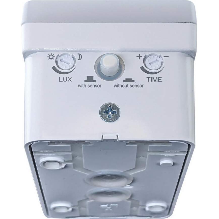 LED Dimbar utomhus vägglampa med rörelse- och skymningssensor LED/12/15/20W/230V IP65 vit