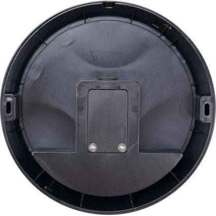LED Utomhus vägglampa med sensor LED/12W/230V 3000/4000/6500K IP65 svart