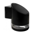 LED Utomhus väggsolcellslampa LED/1W/3,7V 3000K IP54 1200 mAh svart