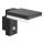 LED Utomhus väggsolcellslampa med sensor LED/5,5W/3,7V 3000K IP54