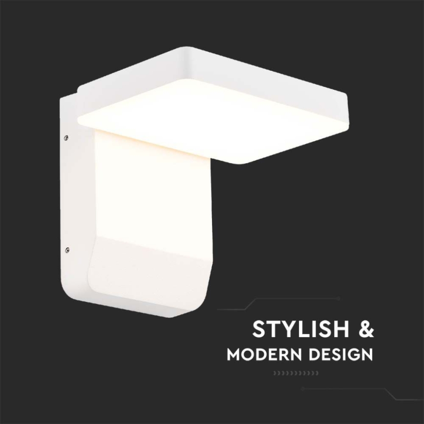 LED Utomhus wall flexible belysning LED/17W/230V IP65 4000K vit