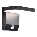 LED Utomhus wall flexible belysning med sensor LED/17W/230V IP65 4000K svart