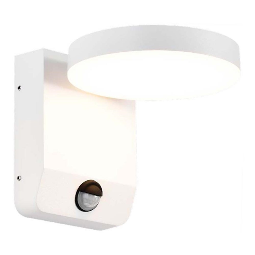 LED Utomhus wall flexible belysning med sensor LED/17W/230V IP65 4000K vit