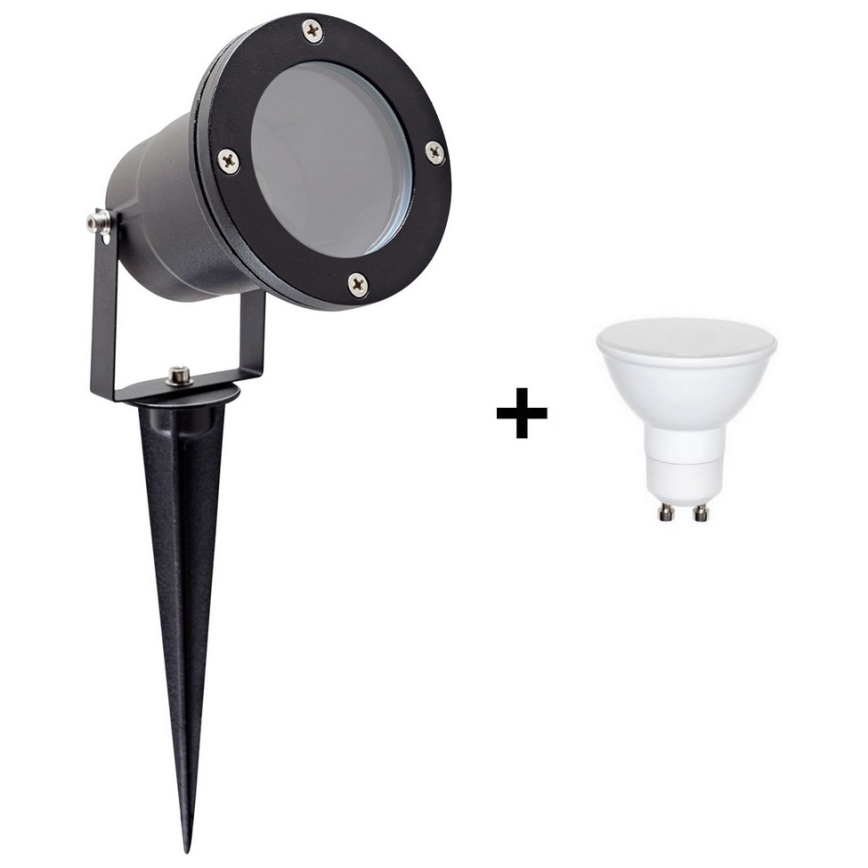 LED Utomhusbelysning BLAKE 2 GU10/6W/230V IP65