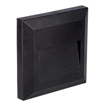 LED Utomhusbelysning för trappor LED/2W/230V IP65 3000K svart