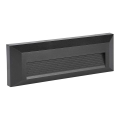 LED Utomhusbelysning för trappor LED/3W/230V IP65 3000K svart