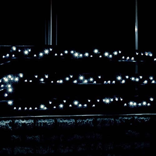 LED Utomhusbelysning slinga 70m 1000xLED/230V kallvitt IP44