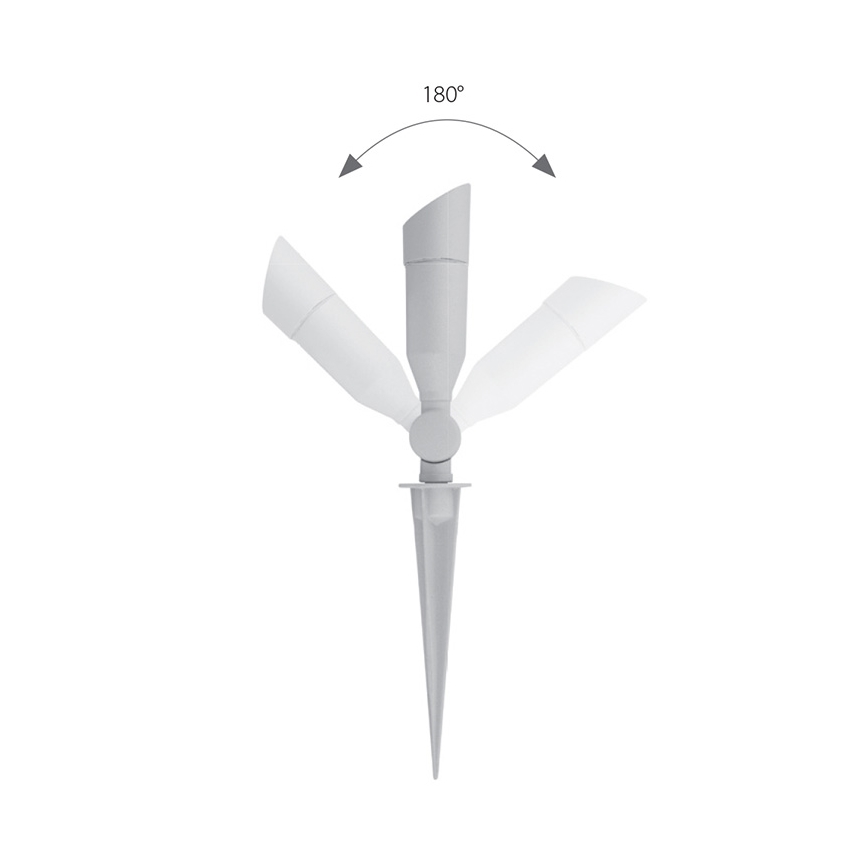 LED Utomhusbelysninging OKO 1xLED/1W/350mA IP54