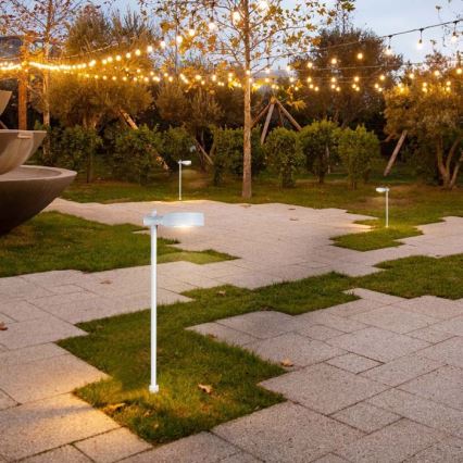 LED-utomhuslampa 7W/230V 4000K IP65 vit