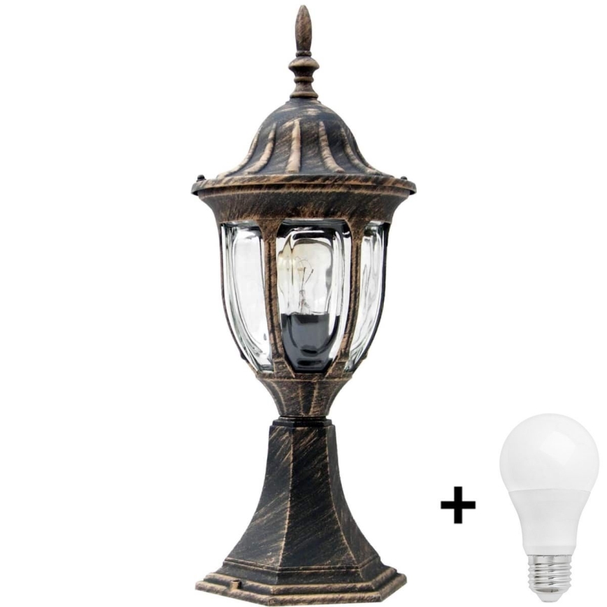 LED-utomhuslampa FLORENCJA 1xE27/10W/230V IP43