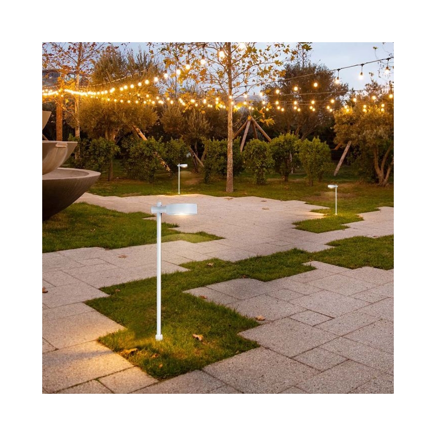 LED utomhuslampa LED/7W/230V 3000K IP65 vit