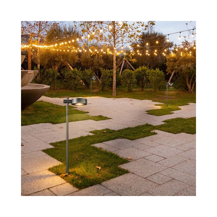 LED-utomhuslampa LED/7W/230V 4000K IP65 svart