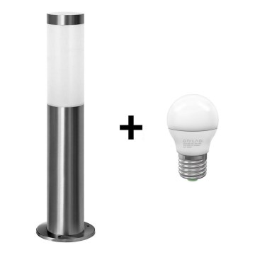 LED Utomhuslampa LIVIA 1xE27/7W/230V 4000K IP44