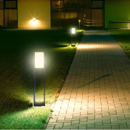 LED Utomhuslampa SAMSUNG CHIP LED/10W/230V 3000K IP65 svart