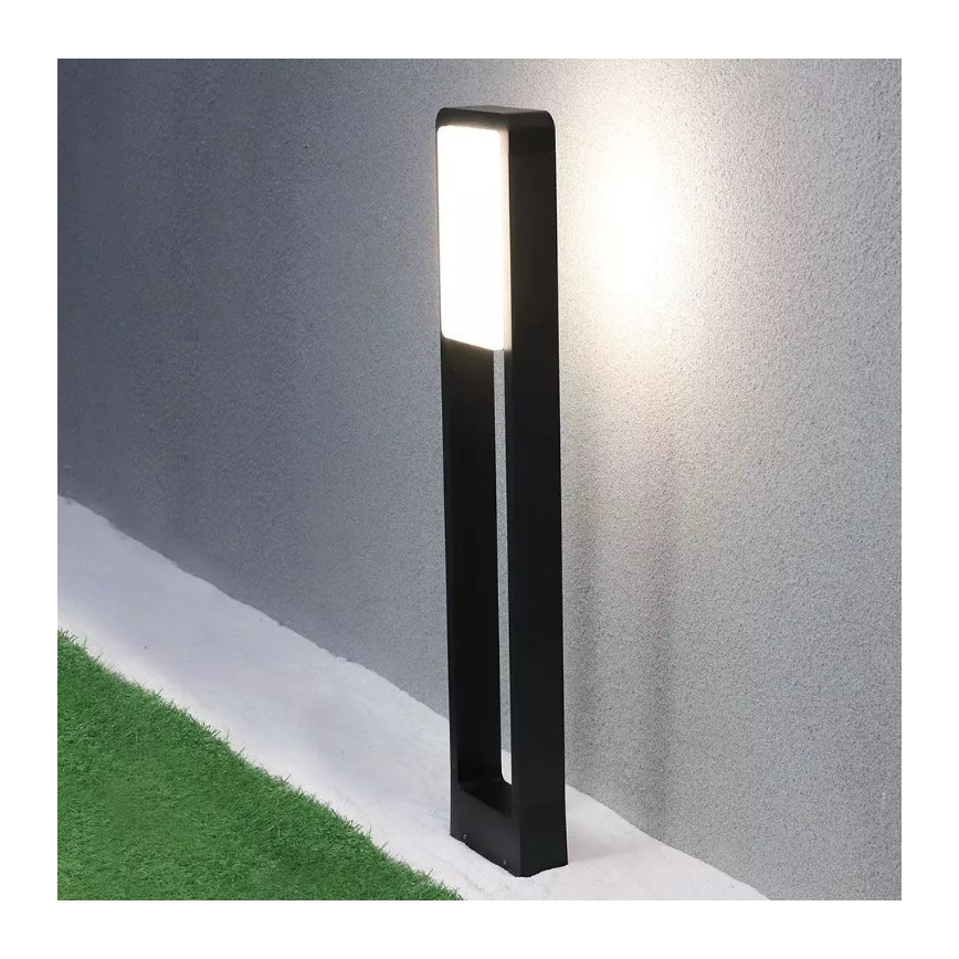 LED Utomhuslampa SAMSUNG CHIP LED/10W/230V 3000K IP65 svart