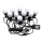 LED Utomhusslinga STRING 5m 10xLED/0,5W/230V IP44 3000K