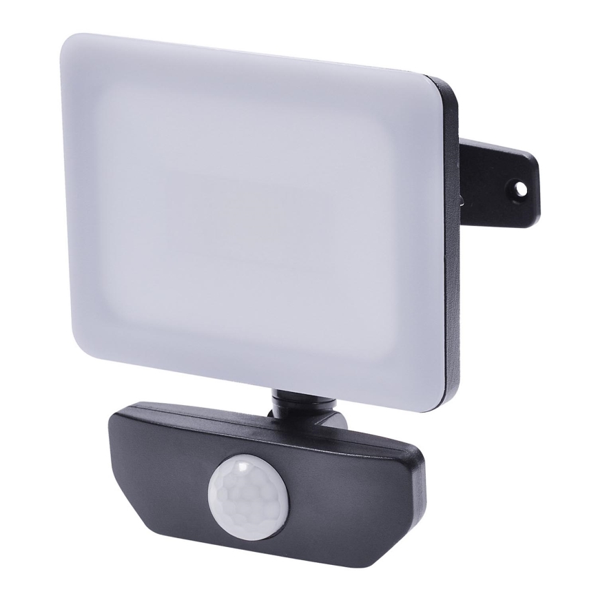 LED Utomhusstrålkastare med en sensor LED/10W/230V 4000K IP44