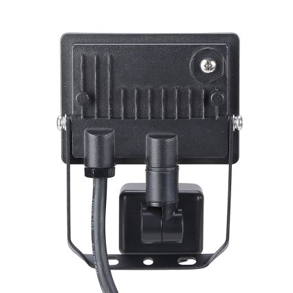 LED Utomhusstrålkastare med en sensor LED/10W/230V 5000K IP44