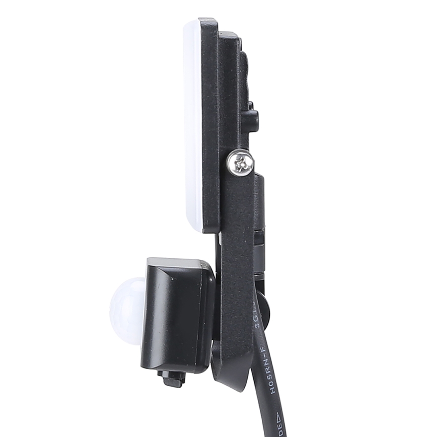 LED Utomhusstrålkastare med en sensor LED/10W/230V 5000K IP44