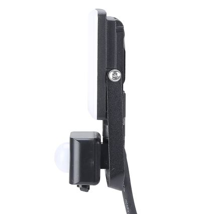LED Utomhusstrålkastare med en sensor LED/20W/230V 5000K IP44