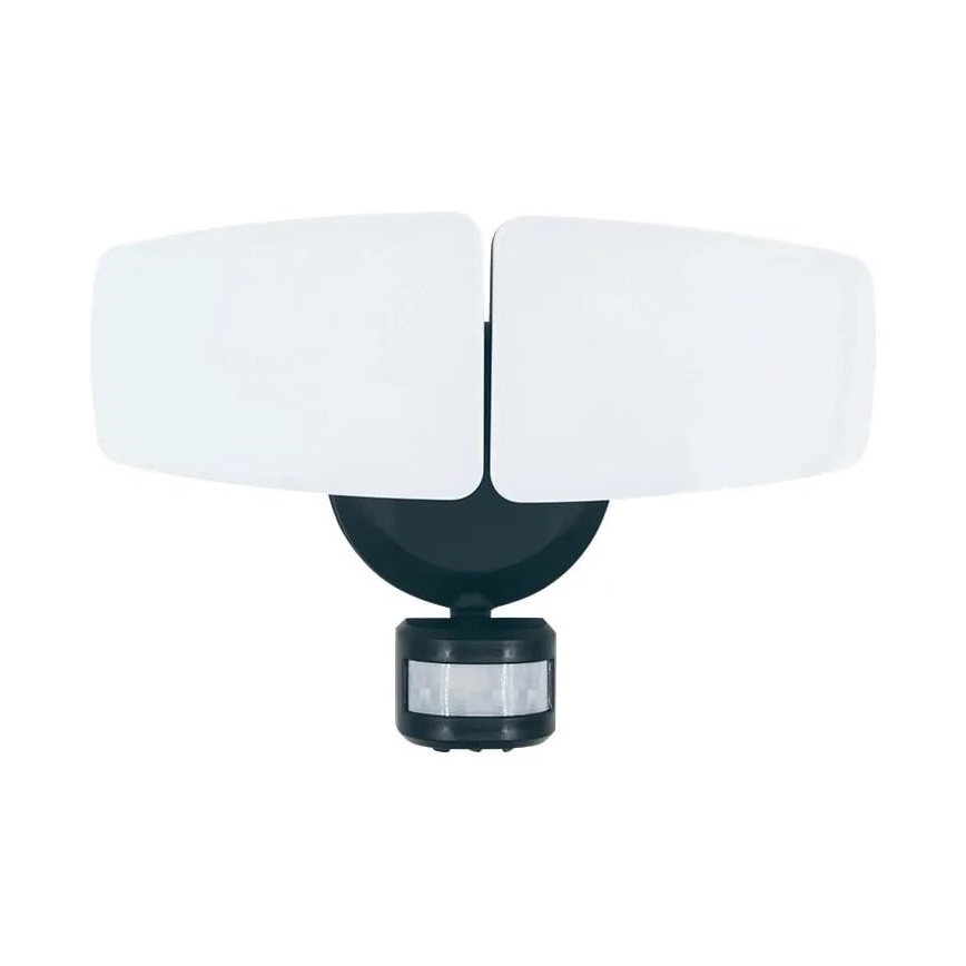 LED Utomhusstrålkastare med en sensor LED/24W/230V 3000/4000/6000K IP54 antracit