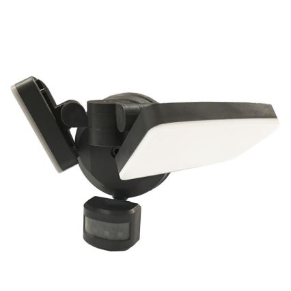LED Utomhusstrålkastare med en sensor LED/24W/230V 3000/4000/6000K IP54 antracit
