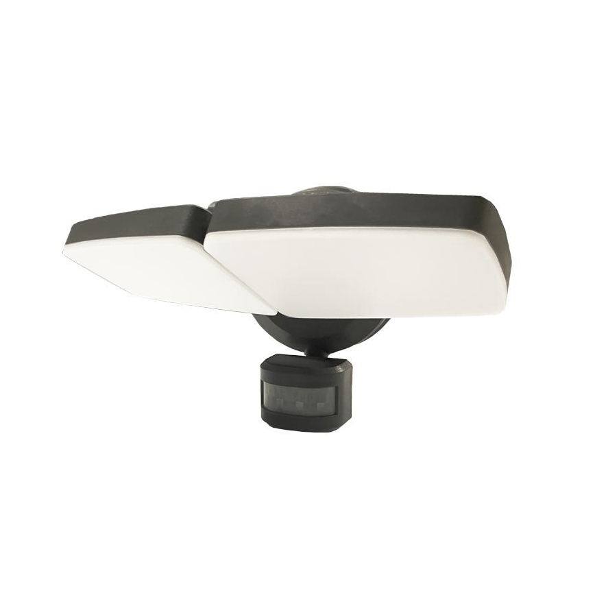LED Utomhusstrålkastare med en sensor LED/24W/230V 3000/4000/6000K IP54 antracit