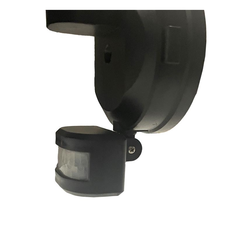LED Utomhusstrålkastare med en sensor LED/24W/230V 3000/4000/6000K IP54 svart