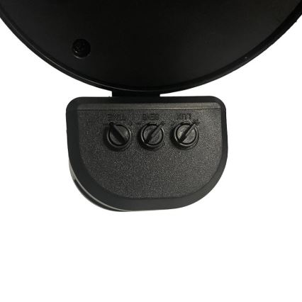 LED Utomhusstrålkastare med en sensor LED/24W/230V 3000/4000/6000K IP54 svart