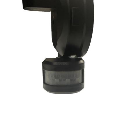 LED Utomhusstrålkastare med en sensor LED/24W/230V 3000/4000/6000K IP54 svart
