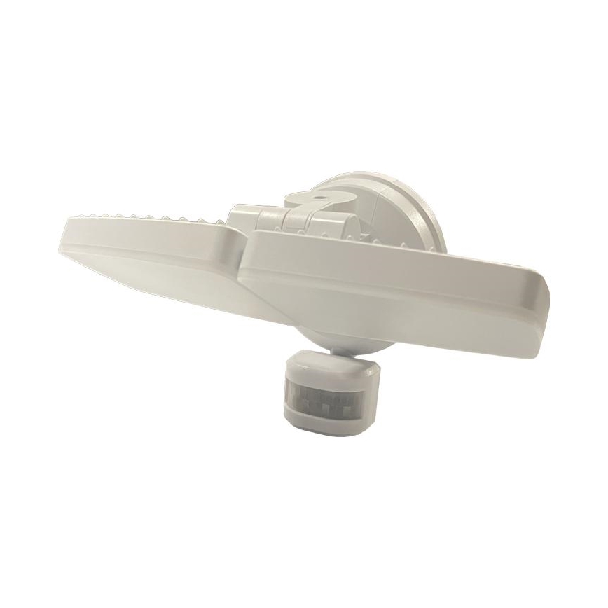 LED Utomhusstrålkastare med en sensor LED/24W/230V 3000/4000/6000K IP54 vit