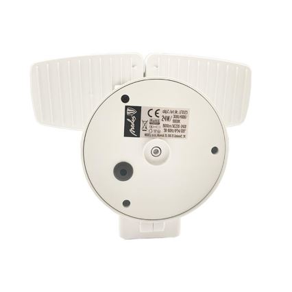 LED Utomhusstrålkastare med en sensor LED/24W/230V 3000/4000/6000K IP54 vit