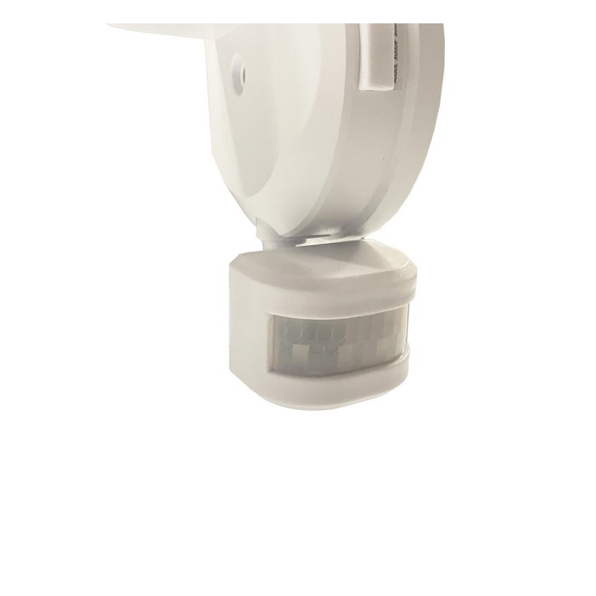 LED Utomhusstrålkastare med en sensor LED/24W/230V 3000/4000/6000K IP54 vit