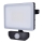 LED Utomhusstrålkastare med en sensor LED/30W/230V 4000K IP44
