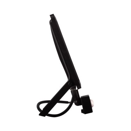 LED Utomhusstrålkastare med en sensor LED/30W/230V 4000K IP65 svart