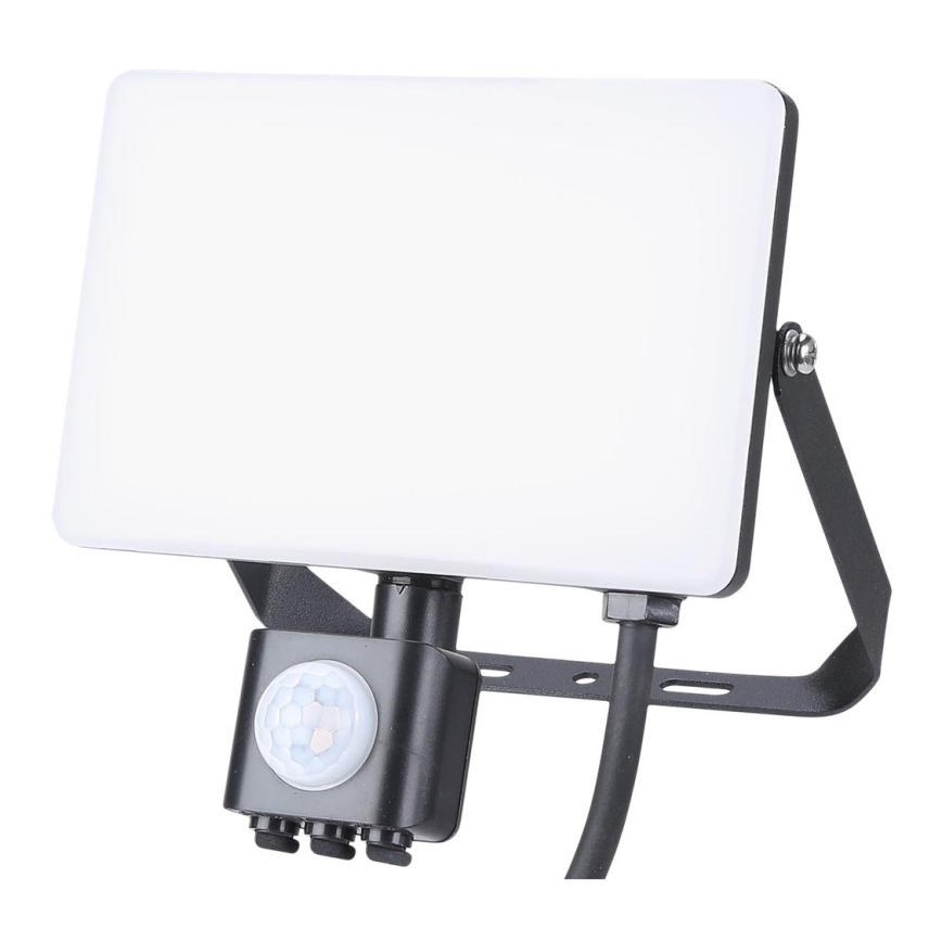 LED Utomhusstrålkastare med en sensor LED/30W/230V 5000K IP44