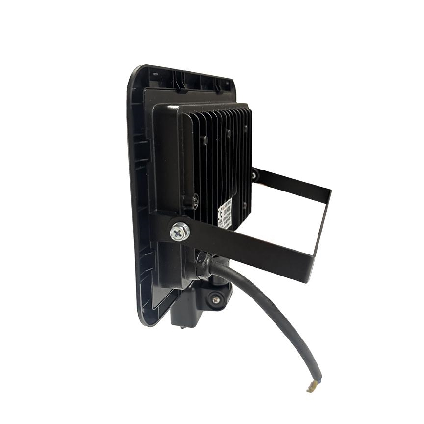 LED Utomhusstrålkastare med en sensor LED/50W/230V 4000K IP44 svart