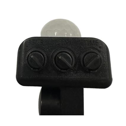 LED Utomhusstrålkastare med en sensor LED/50W/230V 4000K IP44 svart