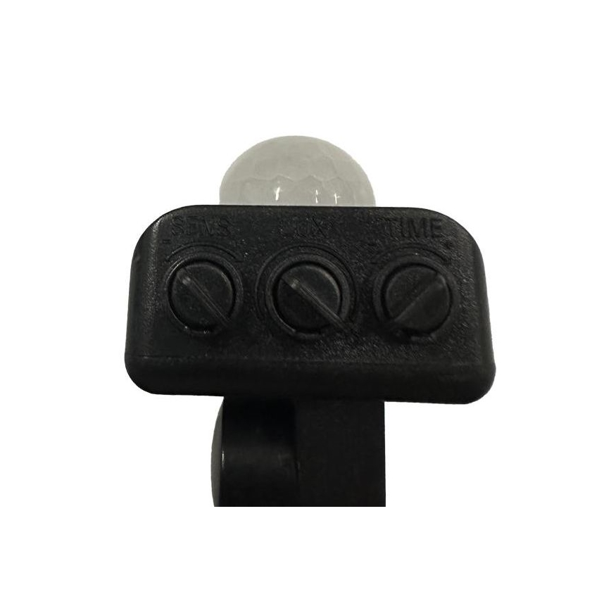 LED Utomhusstrålkastare med en sensor LED/50W/230V 4000K IP44 svart