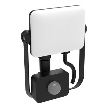 LED Utomhusstrålkastare med en sensor MILKY LED/20W/230V 4000K IP65